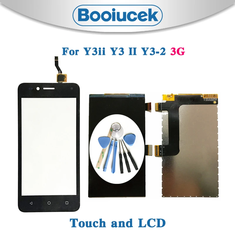 ЖК дисплей для Huawei Y3ii Y3 II 2 3G 4G с дигитайзером сенсорного экрана или сенсорной