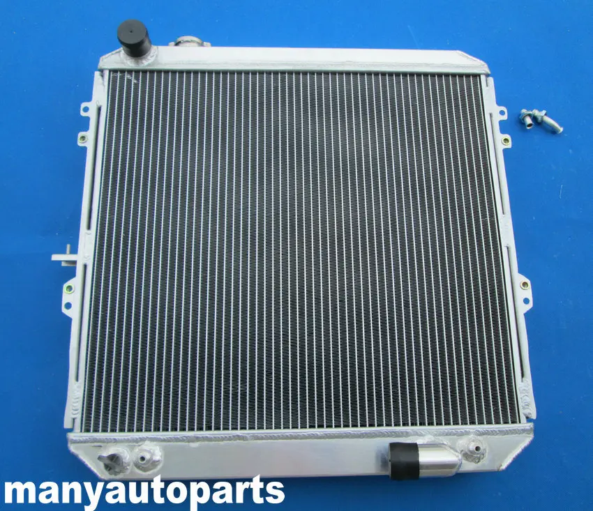 3 рядный алюминиевый радиатор 62 мм для toyota HILUX LN106 LN111 Diesel 88 98 AT/MT|radiator|radiator toyotaradiator