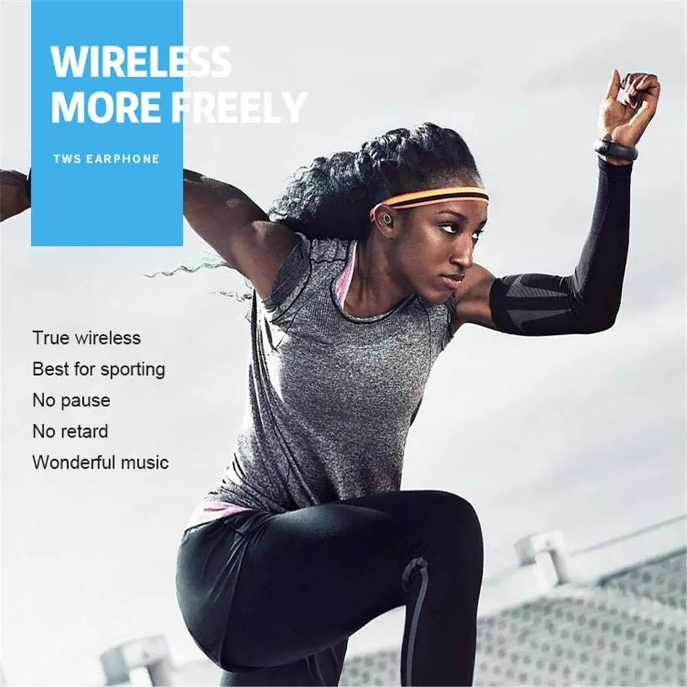 3D стерео Bluetooth V5.0 наушники-вкладыши TWS с Беспроводной вкладыши зарядный Чехол Для