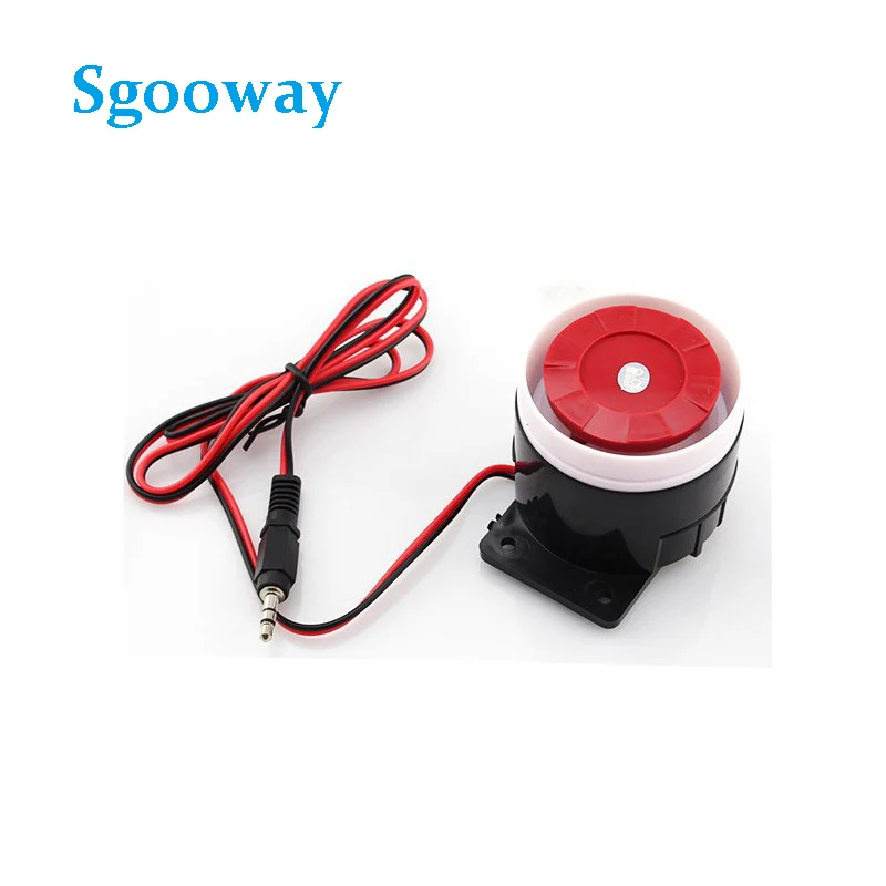 Проводная Мини сирена Sgooway для помещений 5 В 12 беспроводная 120 дБ|siren sound|siren wiredsiren