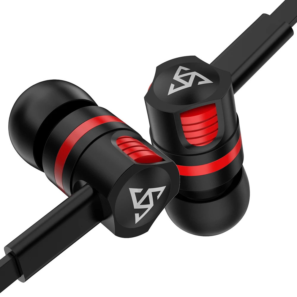 SIMVICT AT2 бас наушники вкладыши с микрофоном Handfree музыкальные игровая гарнитура для