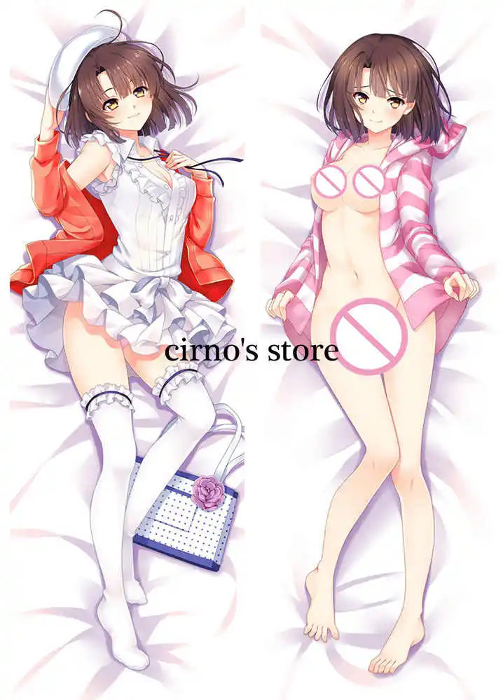 Магазин cirno Saekano Saenai Heroine no Sodatekata аниме персонажи kasumigaoka utaha наволочка для тела katou
