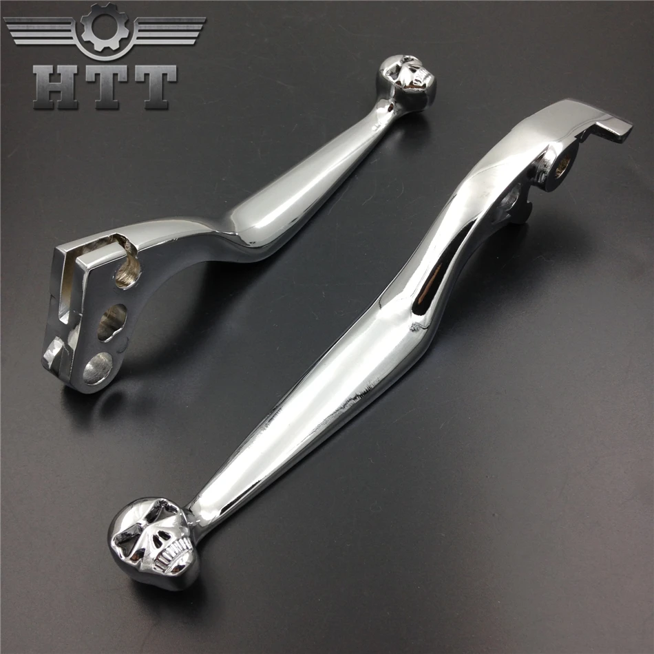 Aftermarket Бесплатная доставка Мотоцикл Запчасти Тормозной клатч череп ручной рычаг