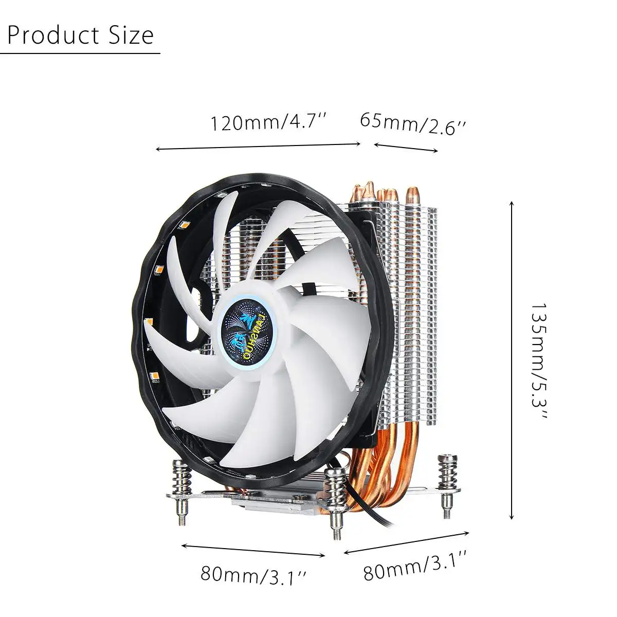12 светильник, RGB вентилятор, 6 тепловых трубок, кулер для процессора, тихий радиатор, 120 мм, вентилятор для процессора, Охлаждающий радиатор для Intel 2011, светильник Aurora s