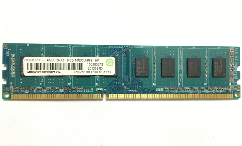 Настольная Память ram axel технология DDR3 4 Гб 1333 МГц PC3-10600 1333 компьютер ram 240PIN