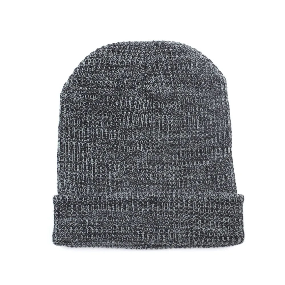 

Geebro Winter Knitted Hats For Women Skullies Beanies Casual Acrylic Warm Knitted Beanie Hat bonnet balaclava Spring Soft Cap