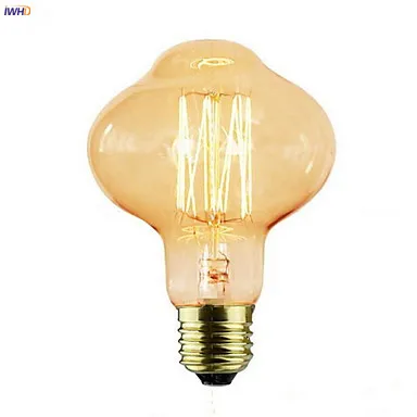 

IWHD Bombilla Edison Bulb Decoration Vintage Lamp E27 40W 220V Industrial Decor Lampada Retro Edison Lamp Ampul Gloeilamp