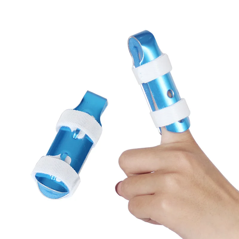 Soft Knuckle Immobilization Venting Hole Finger Splint Medical Tool Aluminum Alloy Fracture Protector Orthosis Child Fixed brace | Красота и
