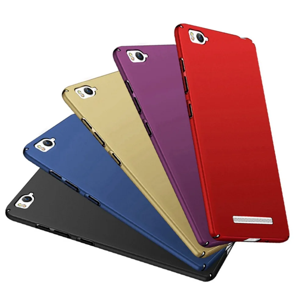 Роскошный дизайнерский матовый чехол для телефона Xiaomi mi4c mi 4c PC полностью модный
