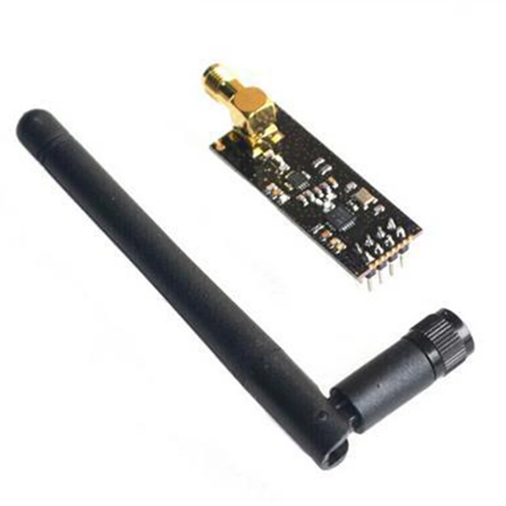 PCBA Assembly Parts 1100 Meter Long Distance NRF24L01+PA+LNA Wireless Module With Antenna Auto Eletronic Kits | Электроника