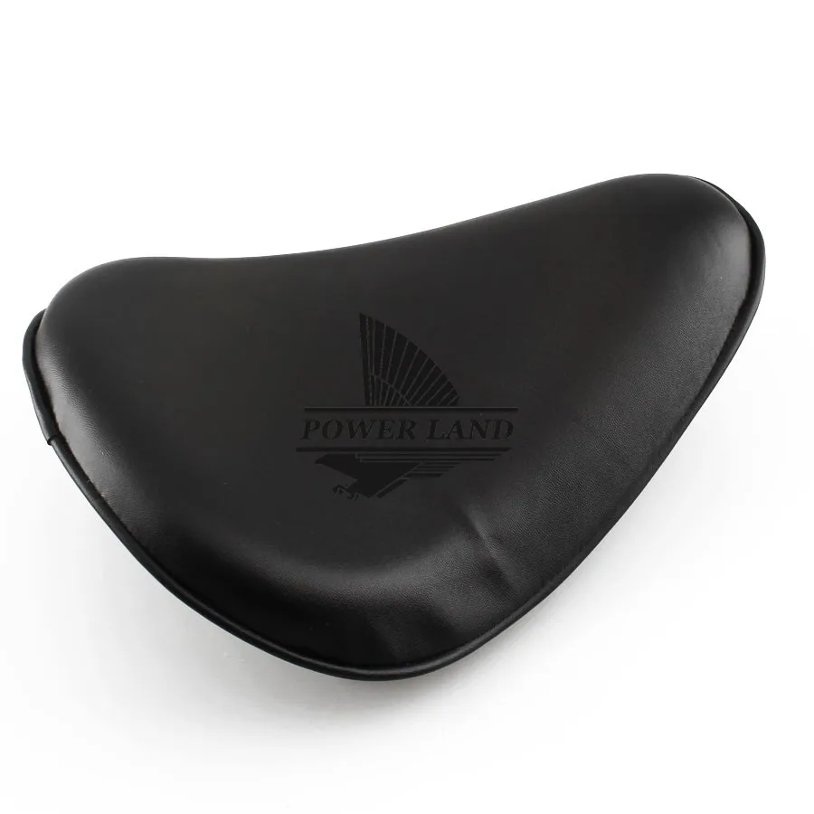 1 шт. черные мотоциклетные Подушки Кожезаменитель оранжевый Стиль соло сиденья