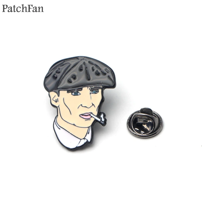 A0662 Patchfan Peaky Blinders tv металлические цинковые значки, значки для гордыни, для рюкзака, рубашки, одежды, сумки, броши для рукоделия, медаль для рюкзака
