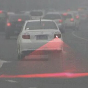 Car Styling Tail Laser Fog Lamp Warning Lights For Mitsubishi Lancer Outlander ASX Pajero Eclipse Grandis FORTIS Zinger Mirage | Автомобили