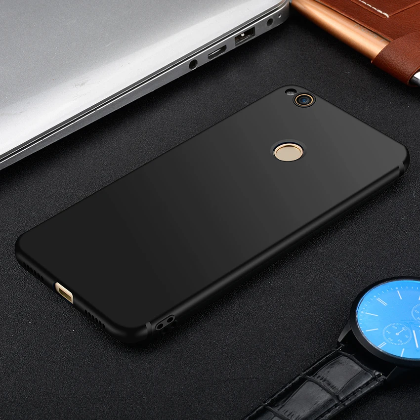 Чехол HereCase для HUAWEI Honor 8 honor lite Роскошный Матовый силиконовый чехол из ТПУ