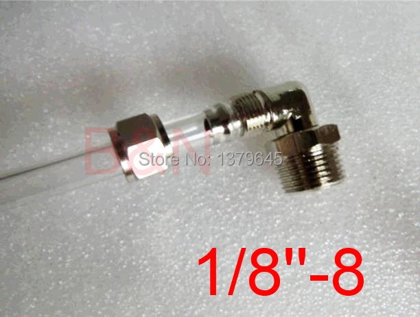 1/8'' to 8mm Brass penumatic quick twist 90 elbow tube connector fast push air Lock Nut rotate right angle joint fittings |