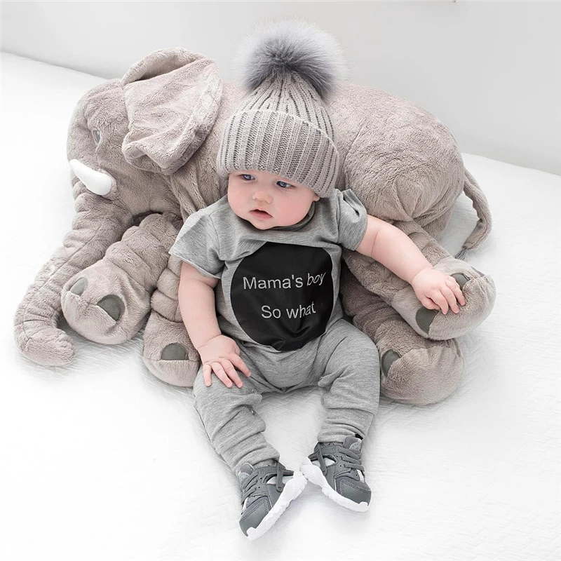 Комбинезон Emmababy хлопковый с коротким рукавом для маленьких девочек и мальчиков