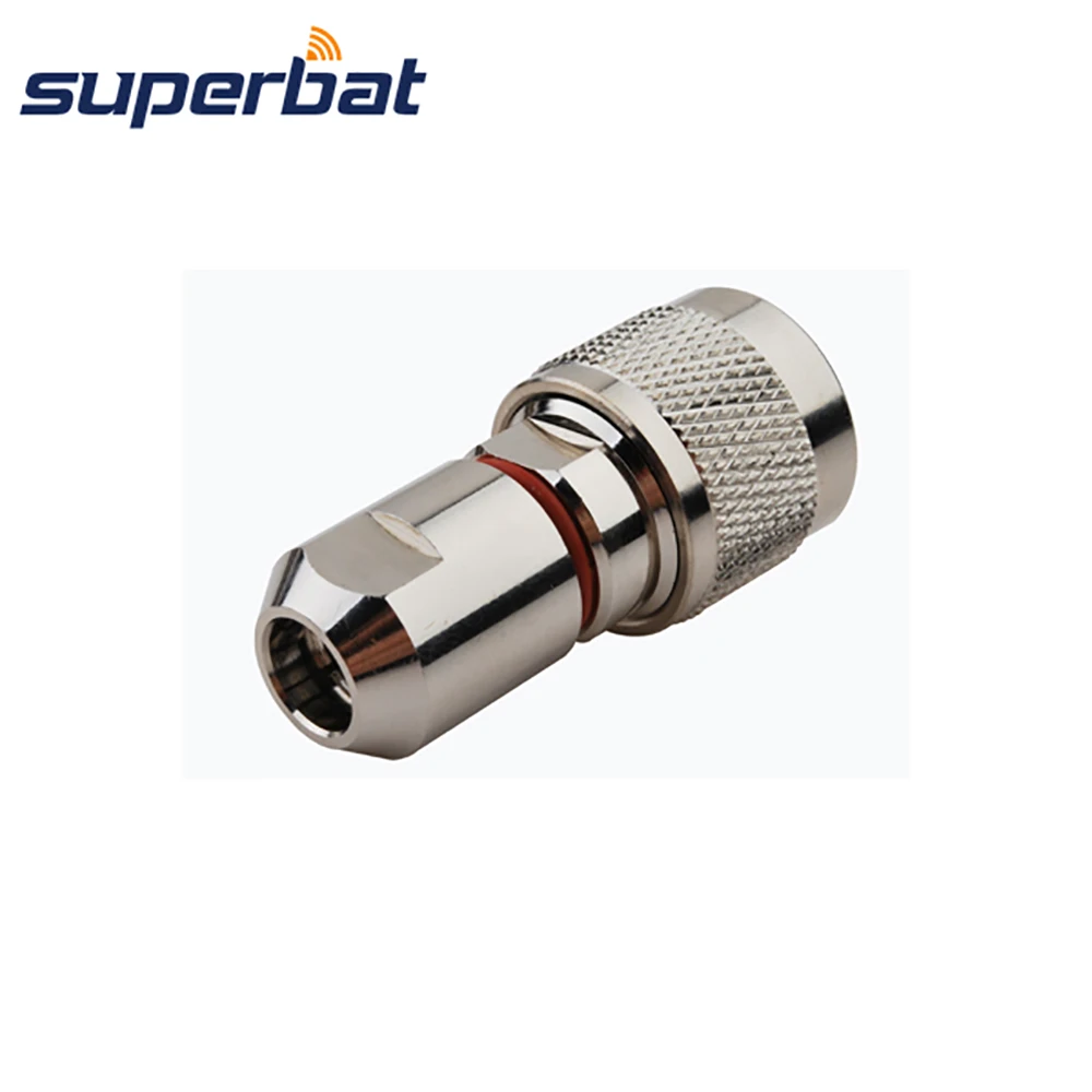 Superbat N штепсельная вилка с зажимом для гофрированной меди 1/4 &quotкабель прямой
