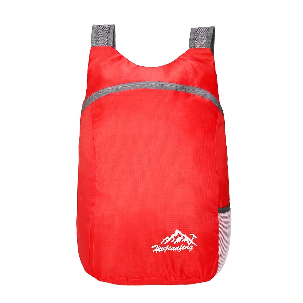 

Outdoor Folding Backpack Waterproof Polyester And Breathable Shoulder Strap Light Portable Travel Bag Outdoor 2020