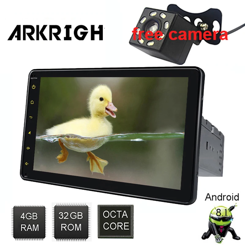 ARKRIGHT 8 &quot1din Android 1 Авторадио автомобиля 4 + 32 ГБ Универсальное автомобильное радио