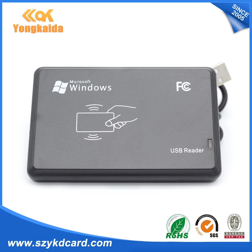 Yongkaida лучшее качество 10 шт./лот Новый USB RFID ID Бесконтактный EM4001 EM4100 Windows