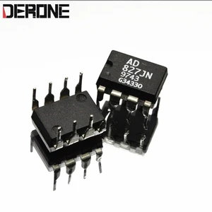 Оригинальный двойной операционный усилитель AD827JN AD827 для усилителя мощности, 2 шт., сделано на Филиппинах