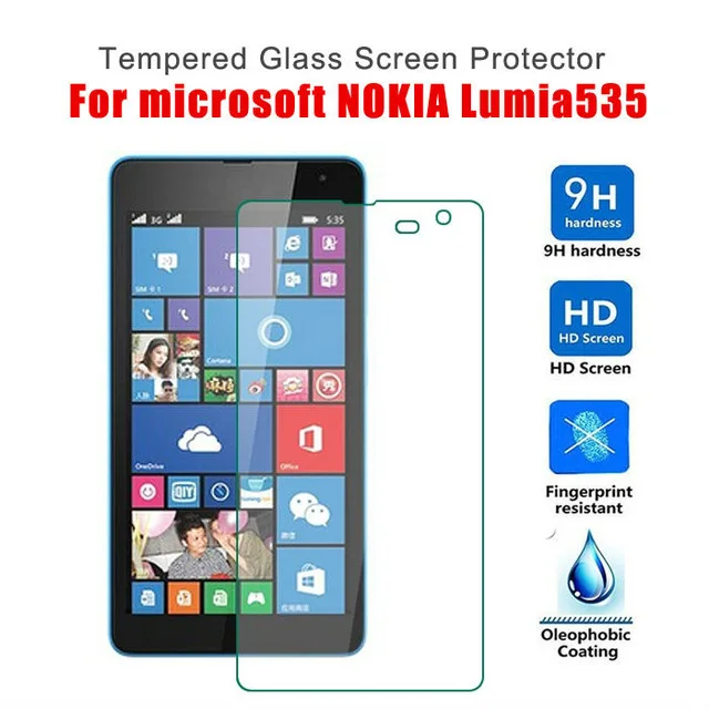 Закаленное стекло для Microsoft Nokia Lumia 532 535 550 640 640XL 650 730 950 950XL Защитная пленка экрана |