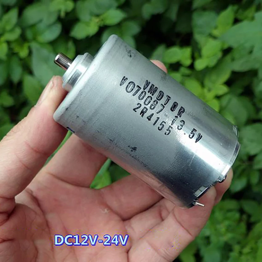 775 модель DC12V 24V микро мотор 0.6A 6700 RPM Высокий крутящий момент