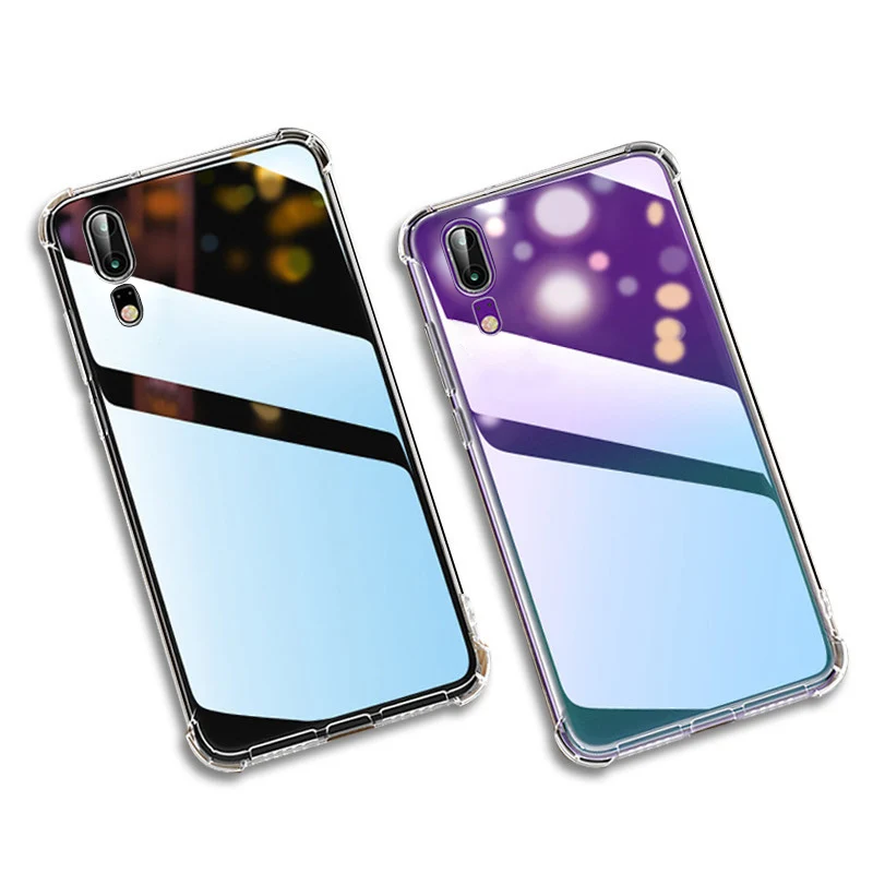 HUKU 3D чехол для телефона для huawei P20 P30 Pro lite Nova 3 3i 3e 4 4e чехол Прозрачный Мягкий ТПУ силиконовый чехол для huawei Nova/4e 3e