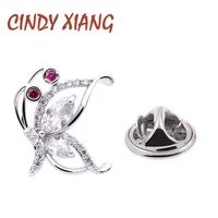 CINDY XIANG 2 цвета на выбор, кубический цирконий, Луна, броши на воротник для женщин, медный материал, милая маленькая красивая брошь на булавке, подарок