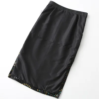 Женская осенняя и зимняя юбка из натуральной овечьей кожи | одежда