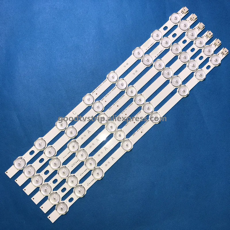 6 шт 374 мм 8 светодиодный Подсветка лампы Газа для хит achi 42 &quotТВ Innotek 42FHD-L NDV REV0.2 42HXT12U