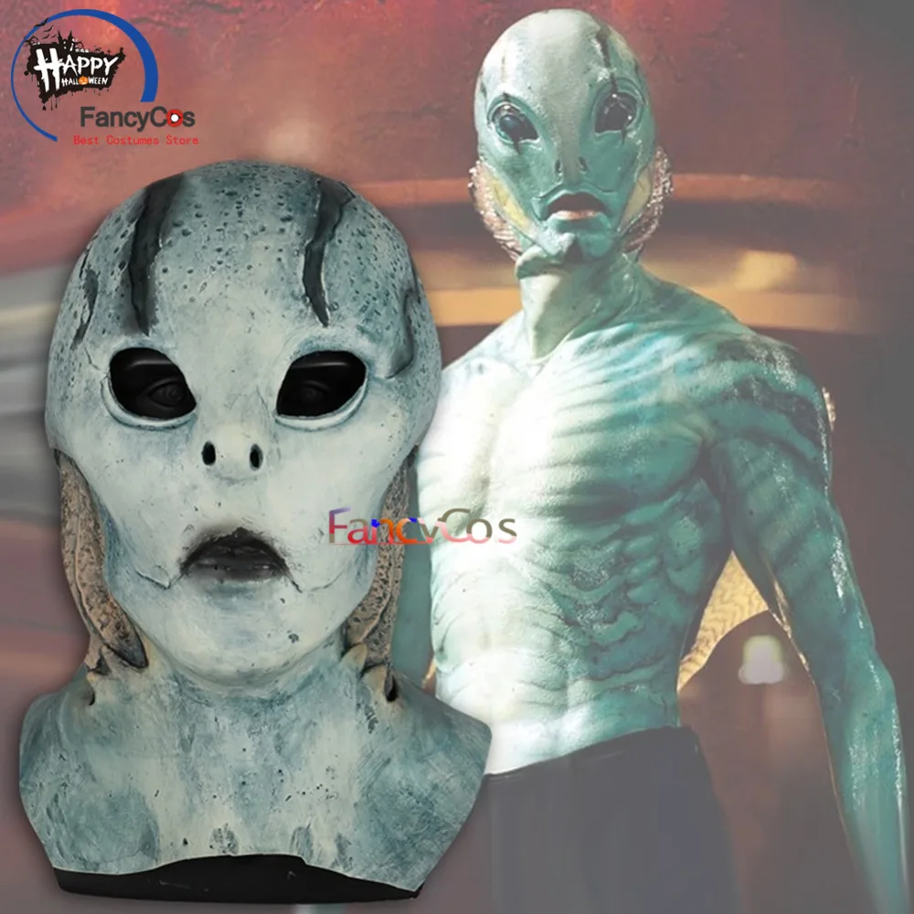 Hellboy Русалка Абэ сапиеновая Маска Косплей Хэллоуин полное лицо шлемы реквизит
