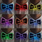Для диджея, галстук-бабочка для вечерние, бара, клуба, плавного вождения 10 цветов модный дизайн светящийся мигающий светодиодный галстук-бабочка электронный
