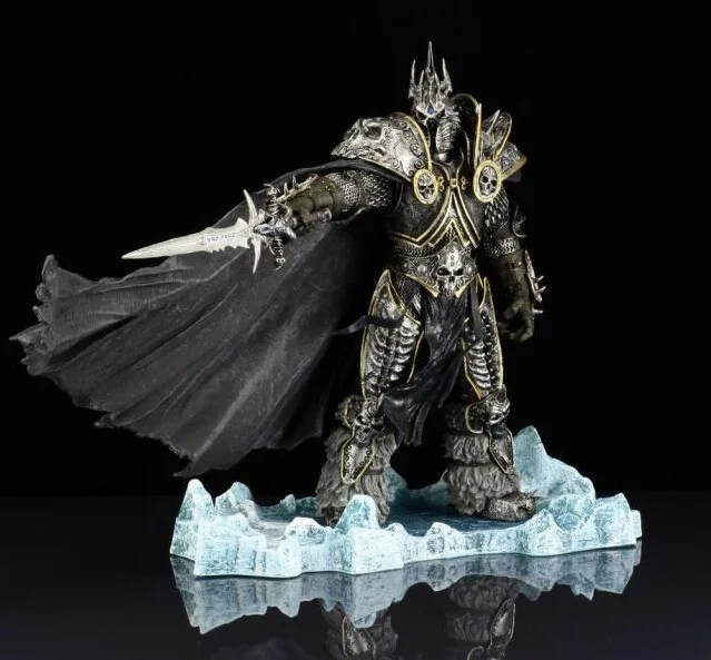 Игровая Статуэтка из ПВХ с героями мультфильма Король Лих Артас менетил фигурки