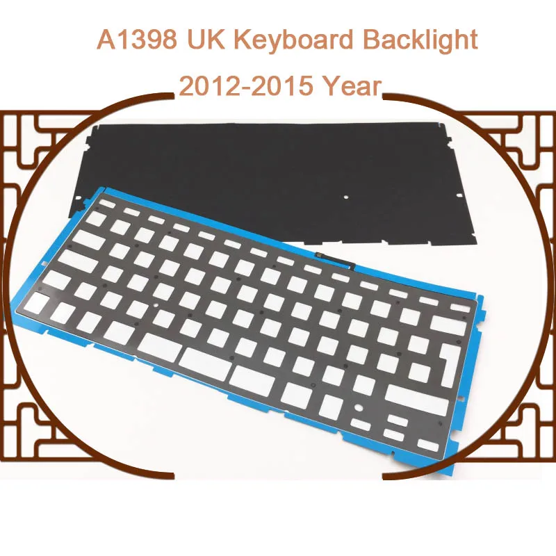 Клавиатура ABAY A1398 для Macbook Pro Retina 15 дюймов подсветка клавиатуры Великобритании и