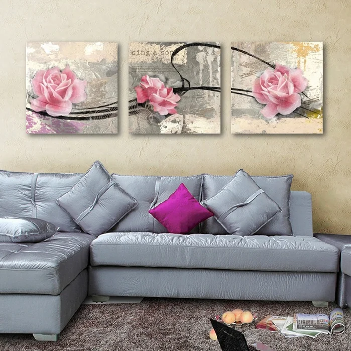 Новые Настенные картины для спальни гостиной художественный холст картина