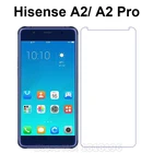 Закаленное стекло для Hisense A2 Pro, Оригинальная защитная пленка 9H для Hisense A2  A2 Pro, Защитная пленка для экрана