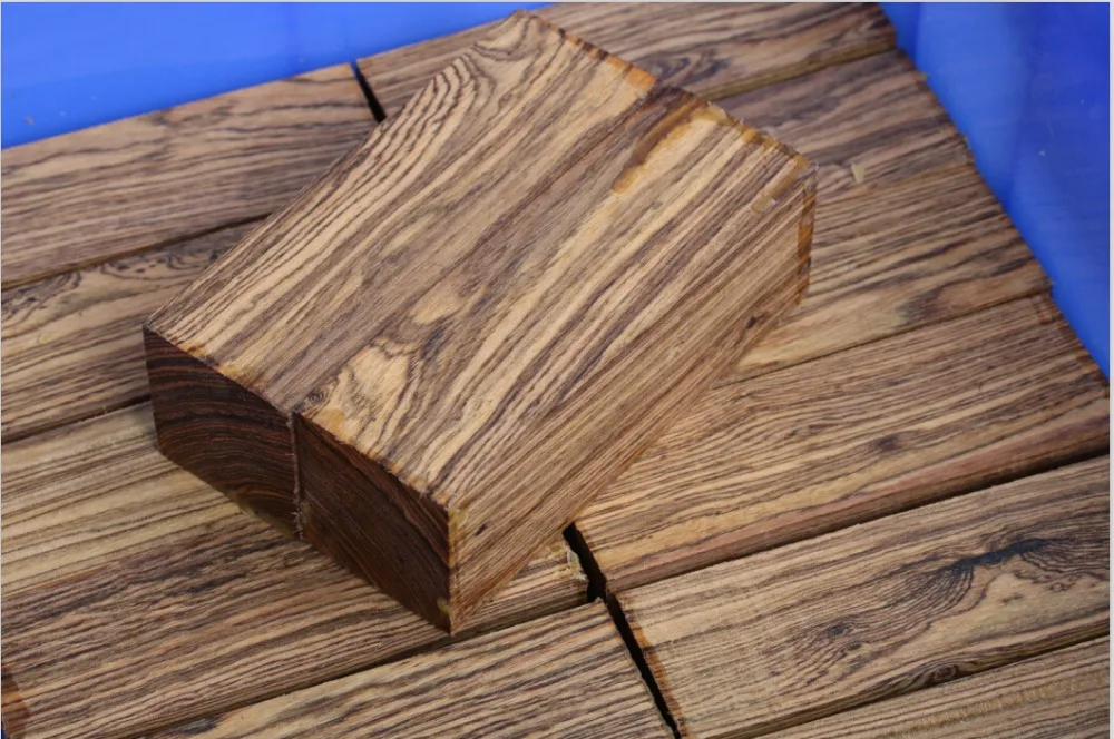 Заготовки для ножей Bocote 120x40x30 мм материал рукоятки пистолета из дерева |
