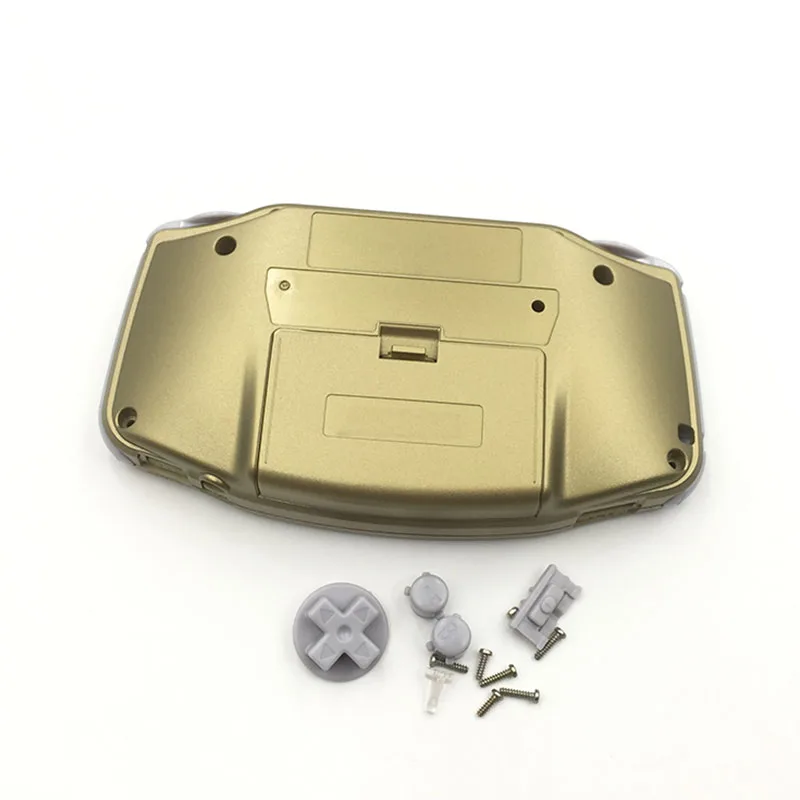Чехол для Nintendo Gameboy Advance GBA с золотым пластиковым корпусом|Чехлы| |
