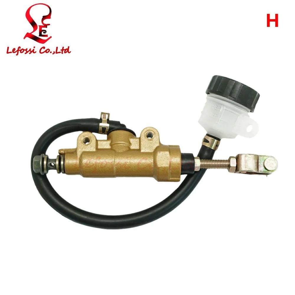 14 мм поршень Золотой мотоцикл задний тормозной цилиндр насос Комплект для Yamaha YZ125