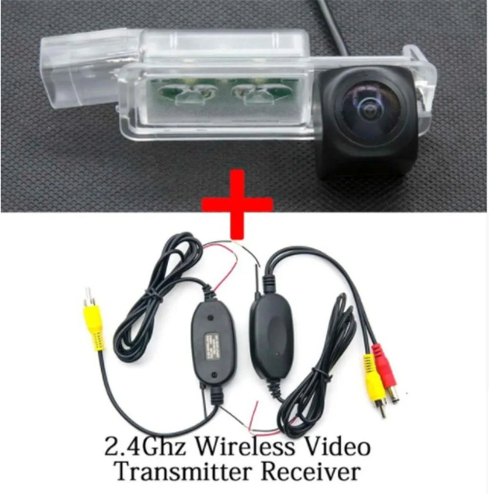 Camera with wireless MCCD Fisheye1080P Starlight парковочная камера заднего вида для Volkswagen Golf 7 MK7 VII Passat CC Scirocco Lamand автомобильная камера - Название цвета: Camera with wireless