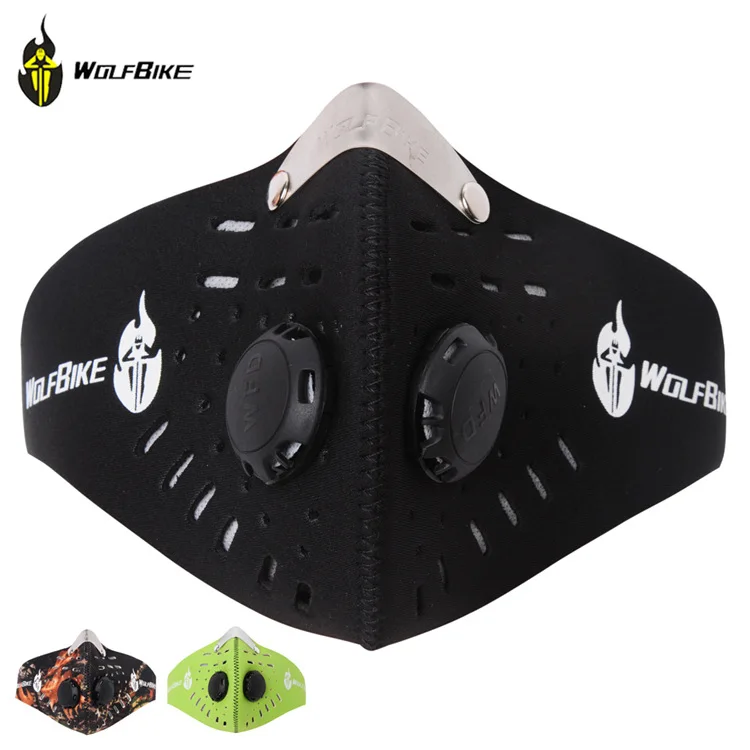 Велосипедная маска WOSAWE с активированным фильтром для езды на открытом воздухе