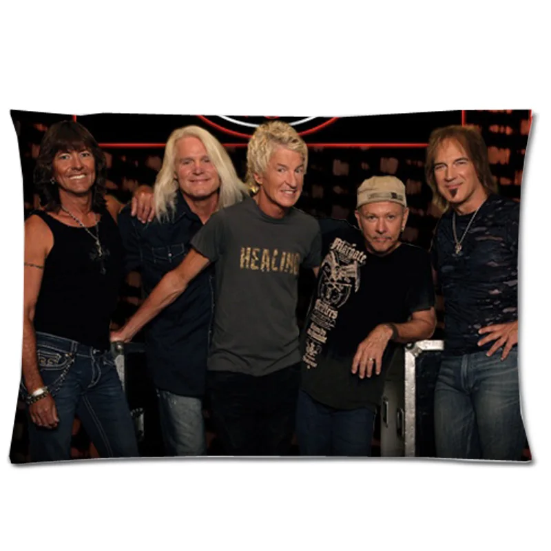 REO Speedwagon Two Side Pillow Cover Decorative Case Polyester Slip Rectangle Pillowcase 20*30 Inch | Дом и сад