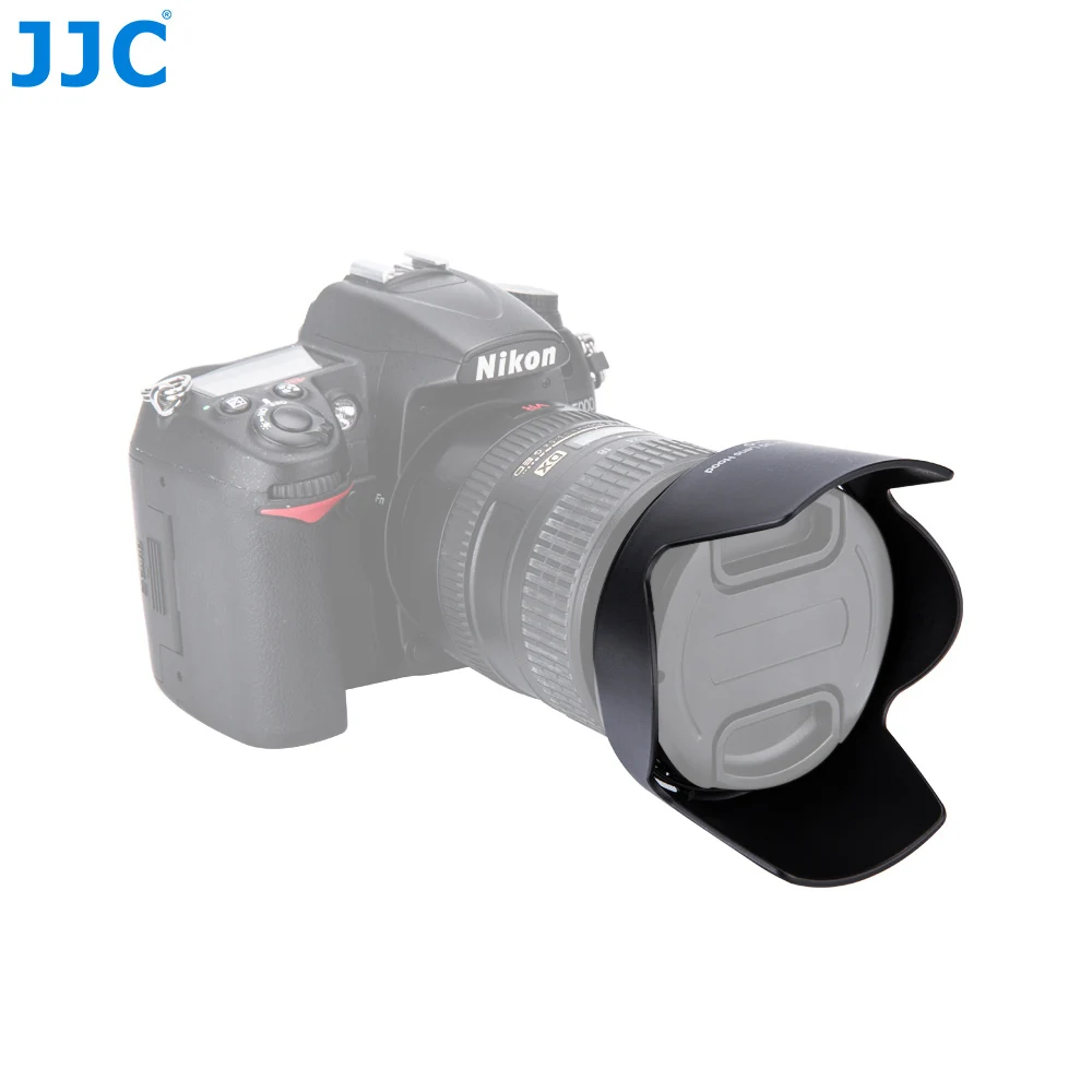Байонетная бленда JJC для объектива камеры Nikon Nikkor 18 200 мм f/3 5 6G AF S DX ED VR II замена IF|lens