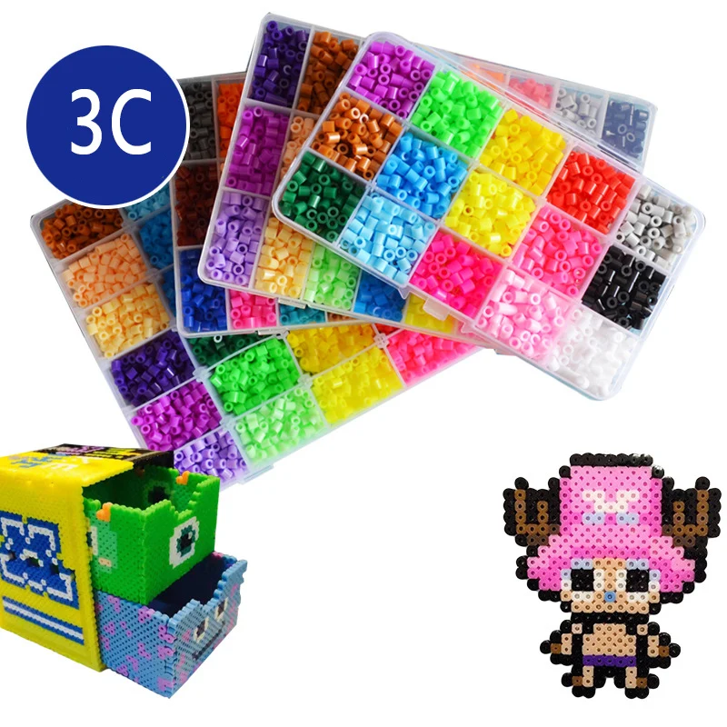 5 мм бусины Hama 24/48 цветов perler игрушка бусина предохранитель для детей сделай сам