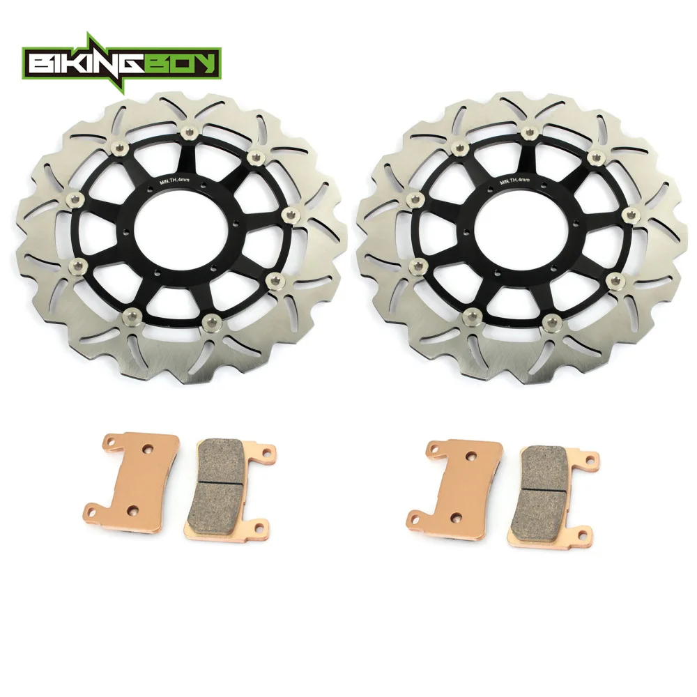 Bigingboy передние тормозные диски роторов колодки RVT 1000 R 2000 2001 2002 2003 2004 2005 2006 VTR SP-1 00 01