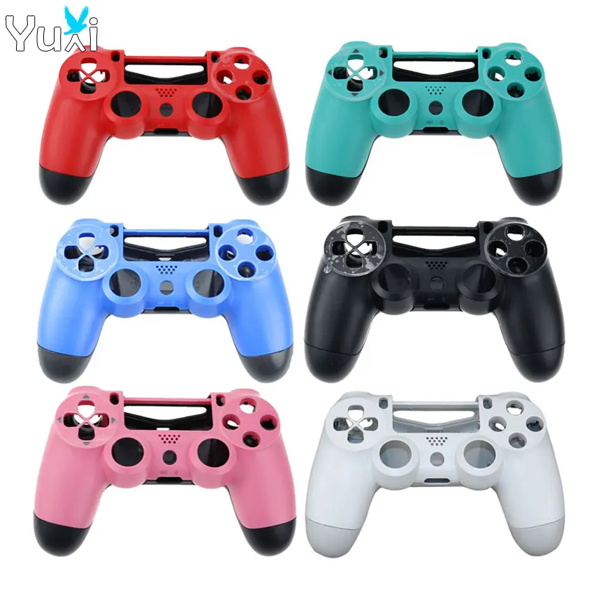 

YuXi Replacement For Sony PS4 Wireless Controller Plastic JDM 001 010 011 Cover Front Back Housing Shell Case