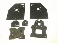 OX+CNC Aluminium Plates Kit OX+CNC Gantry Plate Set Openbuilds OX CNC ROUTER KIT vslot with Universal Threaded Rod Plate