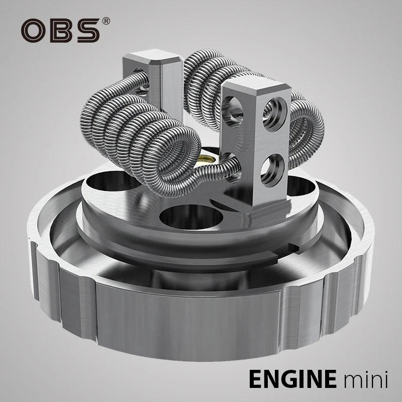 Оригинальный obs двигатель мини RTA распылитель e-испаритель для электронных