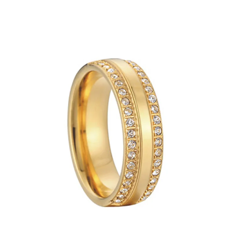 PV1821 wedding Высочайшее качество, набор женских обручальных колец для мужчин и женщин, 3 штуки, золотой цвет - Цвет основного камня: PV1821 wedding
